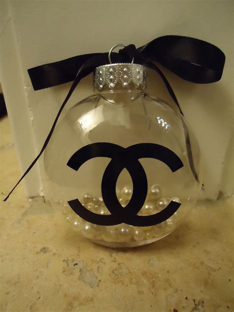 chanel ornaments|chanel inspired christmas ornaments.